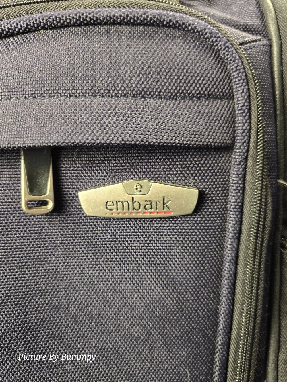 Embark Navy Blue Soft Sided Travel Bag.